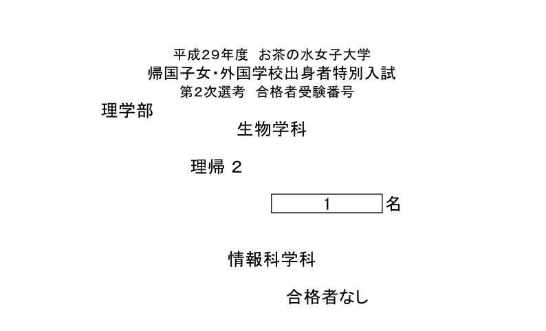 合格者